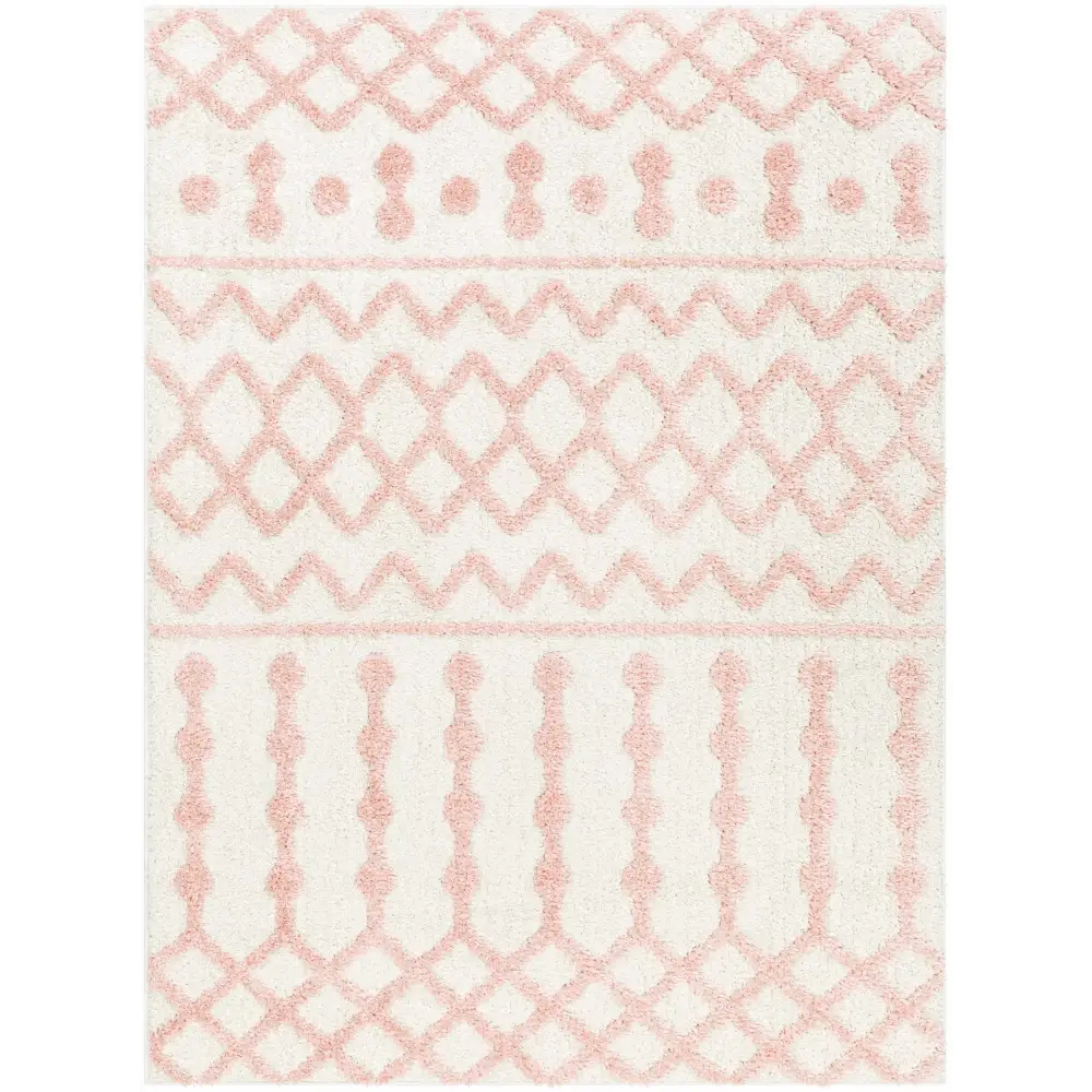 Darva Pink Plush Area Carpet - Boutique Rugs