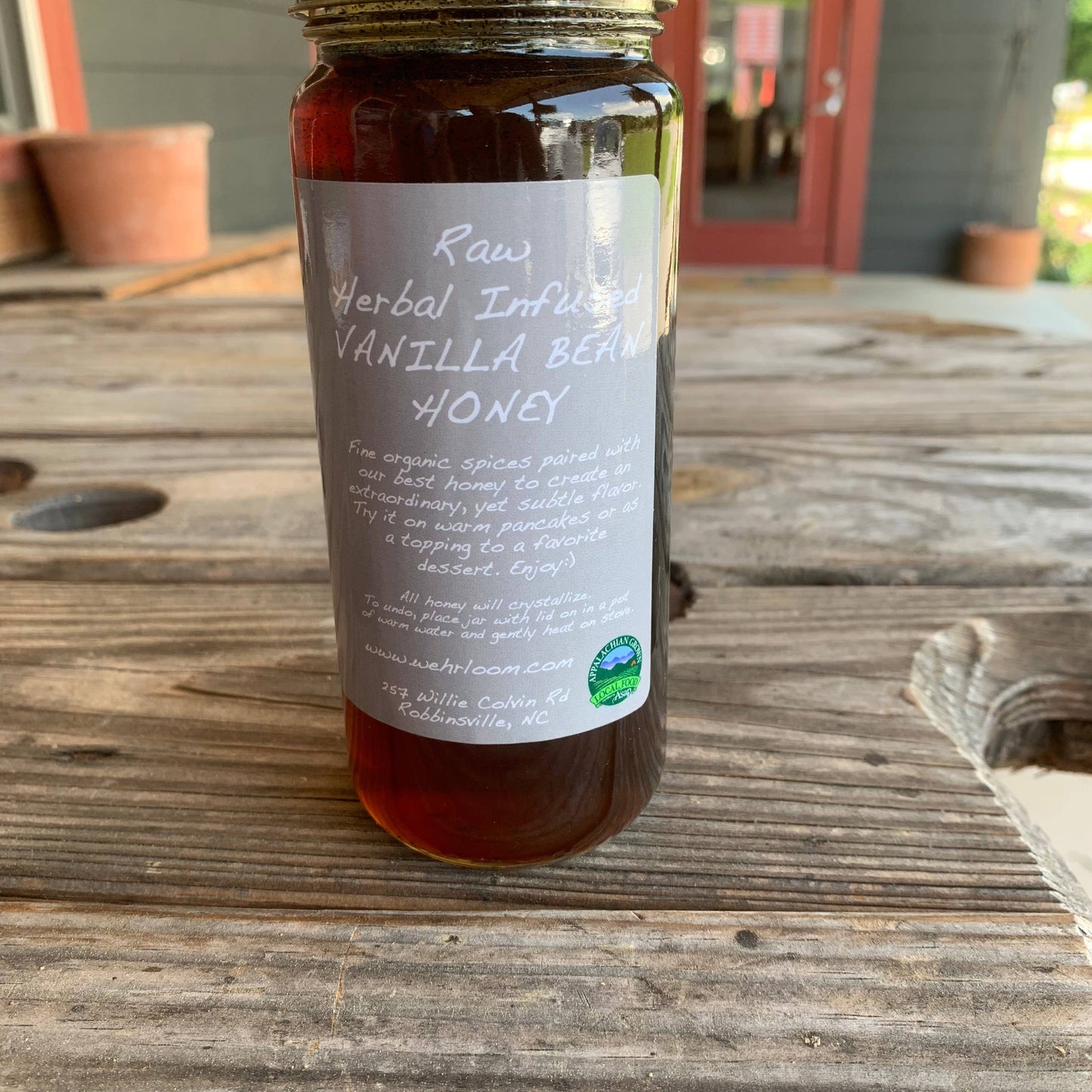 Vanilla Bean Infused Honey