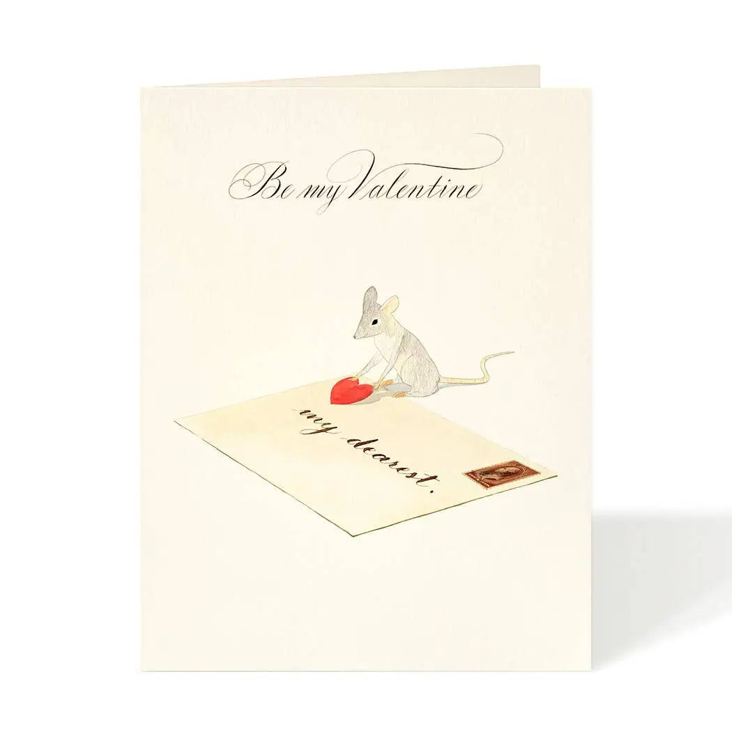 Valentine’s Day Card - My Dearest Mouse - Felix Doolittle