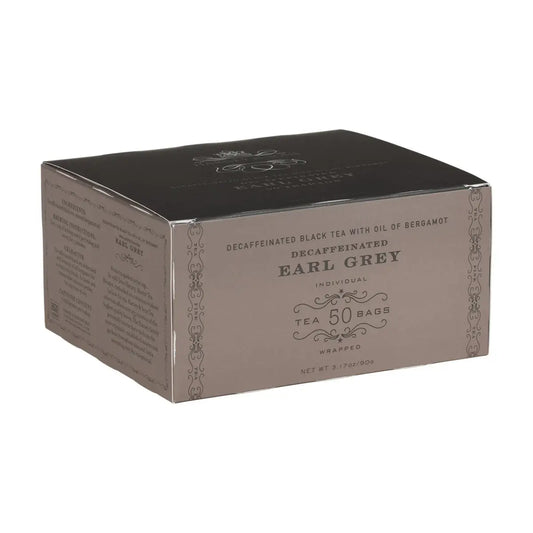 Decaf Earl Grey Tea - Box of 50 Wrapped Teabags - Teabags / Box of 50 Wrapped Teabags - Harney & Sons Fine Teas