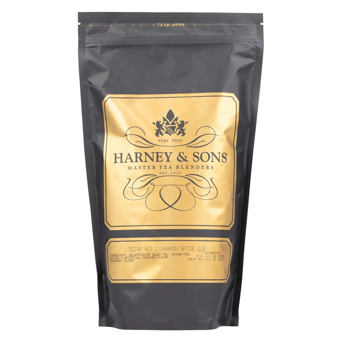 Decaf Hot Cinnamon - Loose / 1 lb. Bag - Harney & Sons Fine Teas