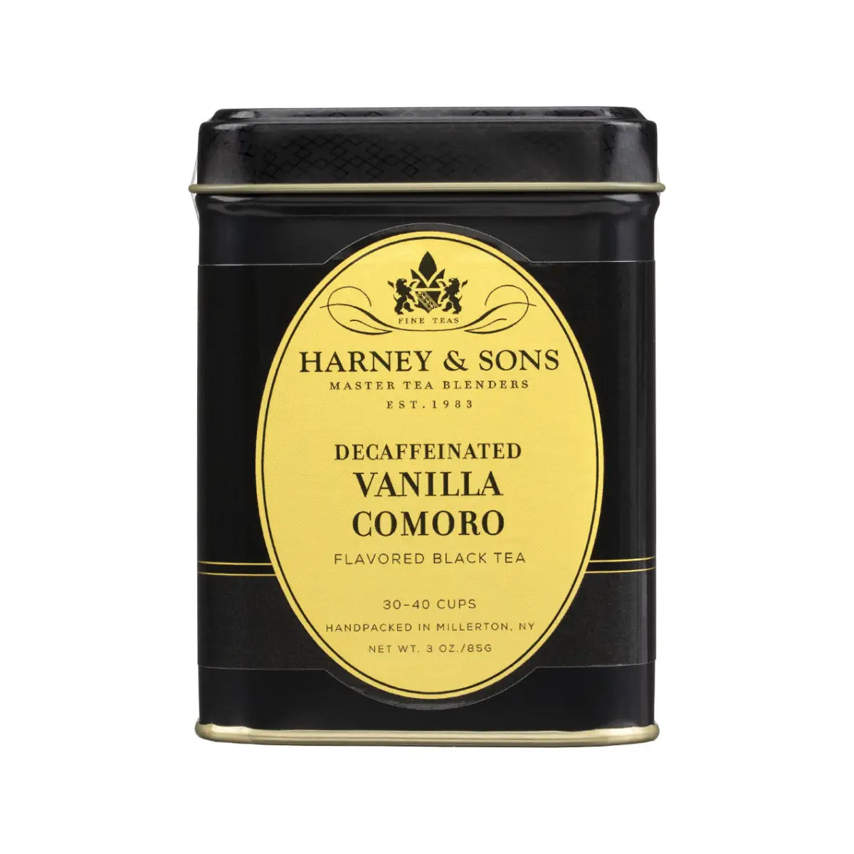 Decaf Vanilla Comoro Tea - Loose / 3 oz. Tin - Harney & Sons Fine Teas