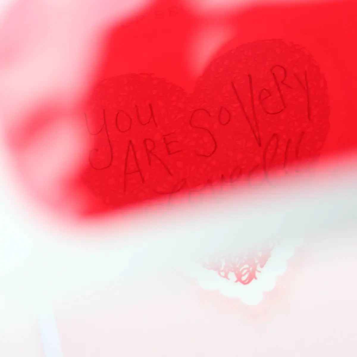 Interactive Greeting Card - Top Secret Decoder Heart - Inklings Paperie