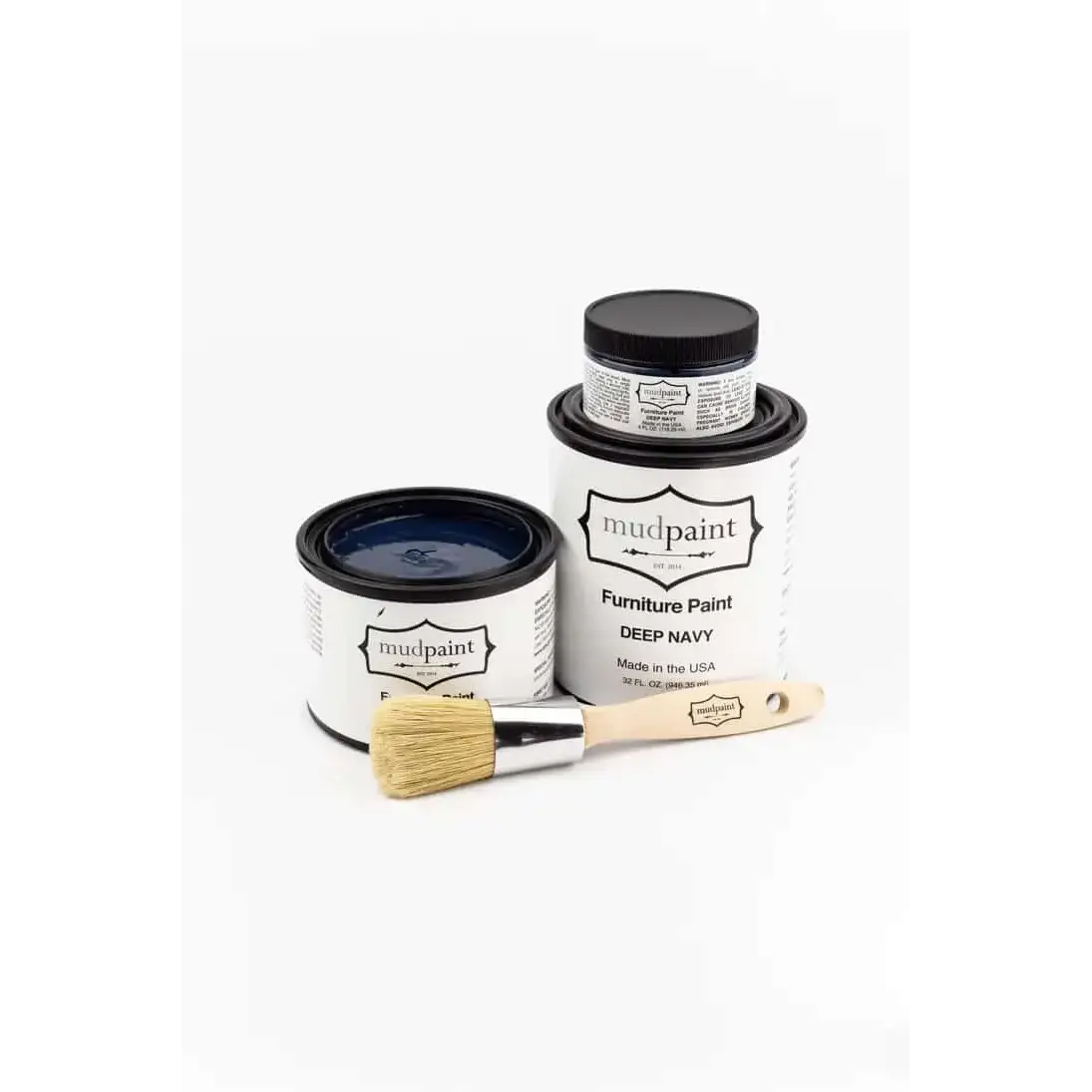 Deep Navy - Mudpaint Clay Furniture Paint - MudPaint