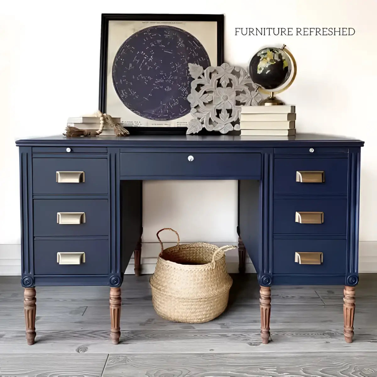Deep Navy - Mudpaint Clay Furniture Paint - MudPaint