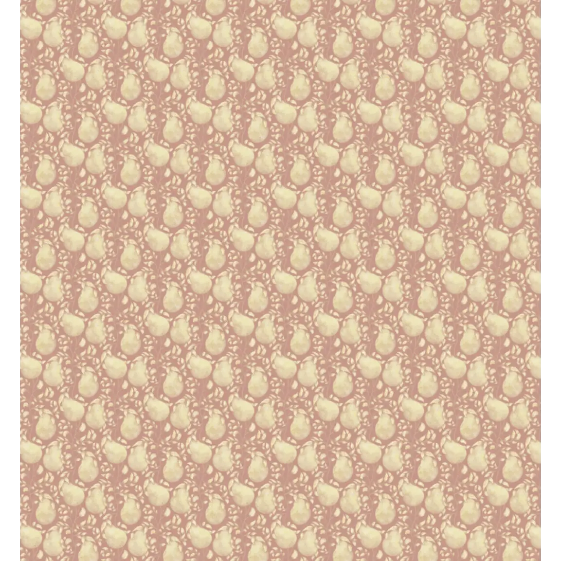 Delcy Wallpaper - Mango - by Niranjana Mani Design - Sample 1 foot by 1 foot / Blush - Loomwell Home Goods