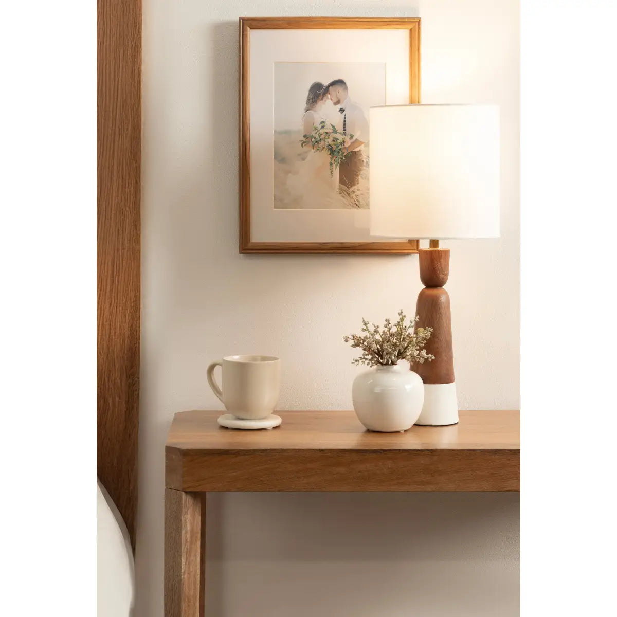 Deori Modern Marble Table Lamp - kateandlaurel