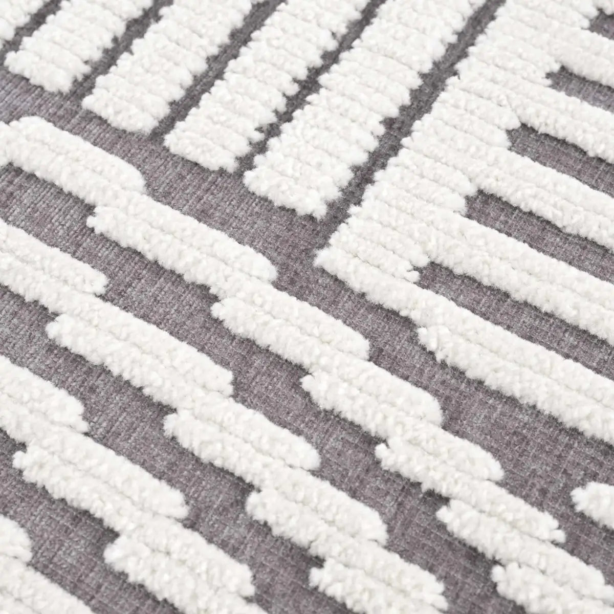 Deron Gray Washable Area Rug - 2’ x 2’10’’ Rectangle - Boutique Rugs