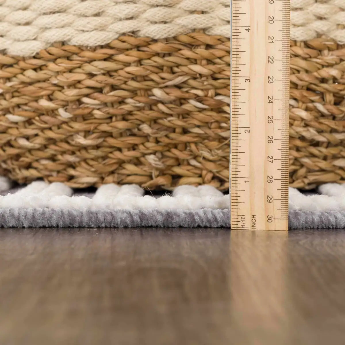 Deron Gray Washable Area Rug - Boutique Rugs