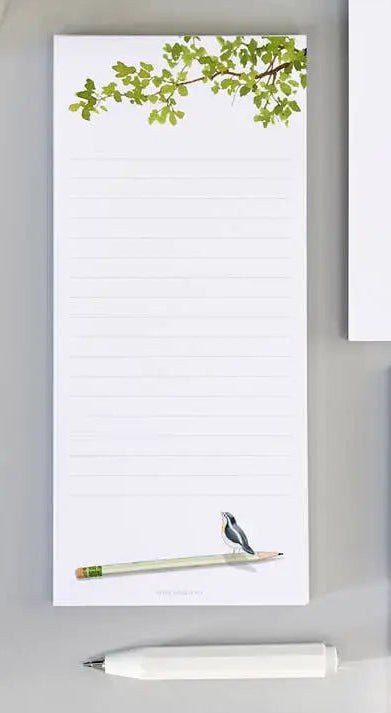 Notepad or List Pad - Desk Bird - Felix Doolittle