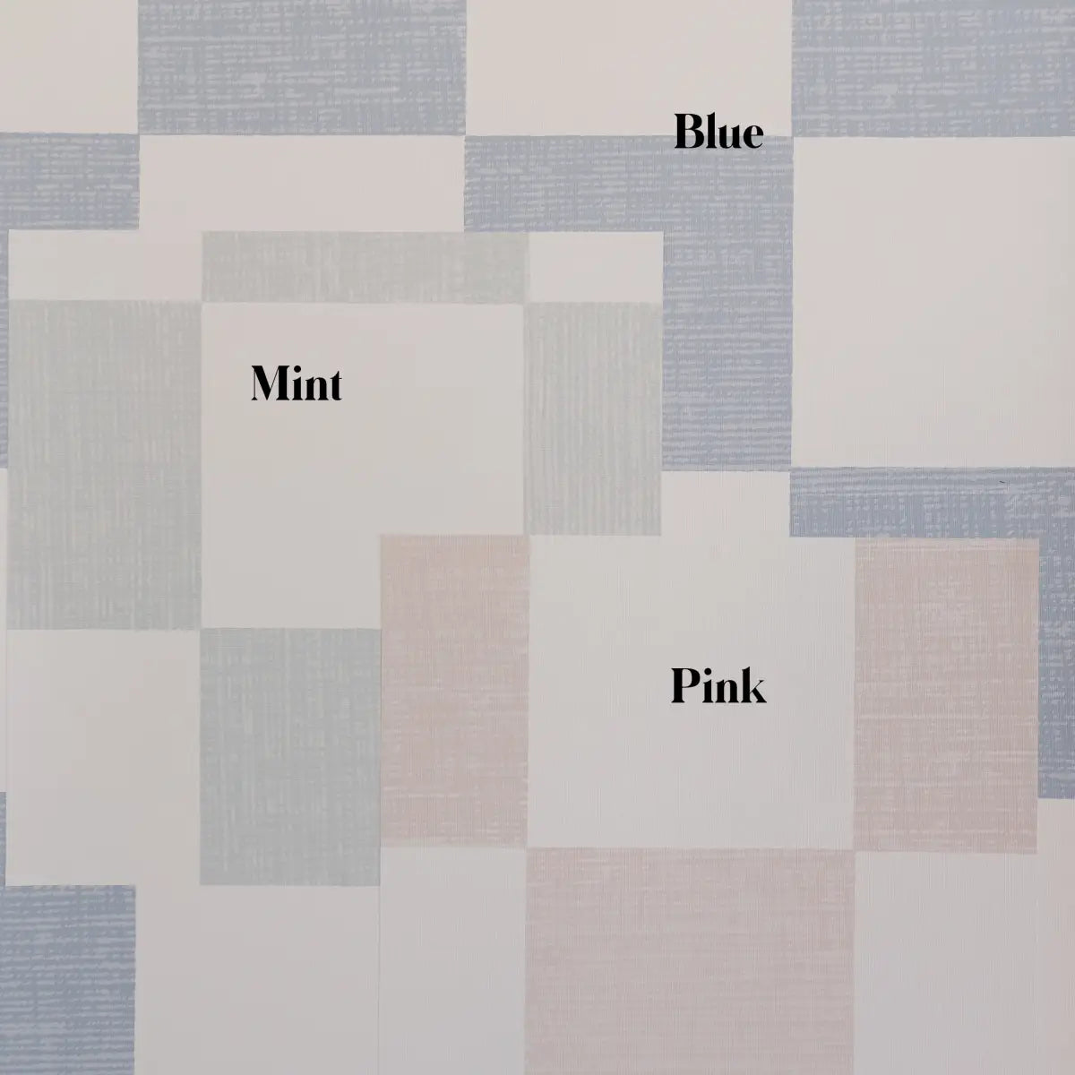 Devin Wallpaper - Neutral Pastel Checkerboard for Kids - by Melissa Johnson Design - Loomwell Home Goods