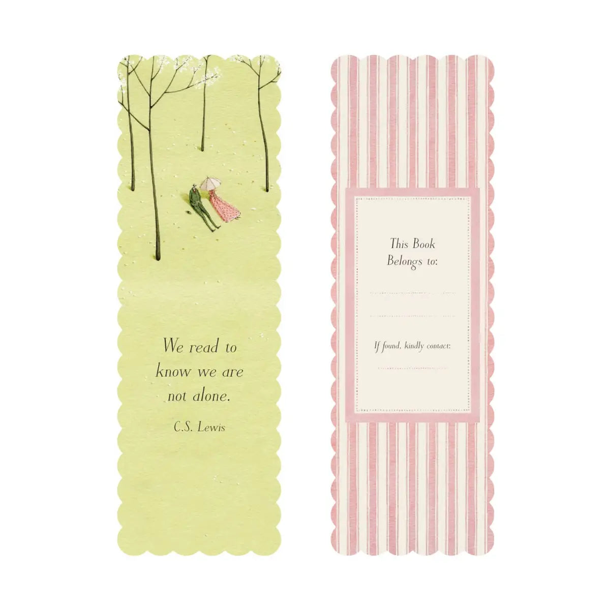 Bookmarks Set of 3 - Devoted Reader by Laura Stoddart - Hester & Cook - Stationery