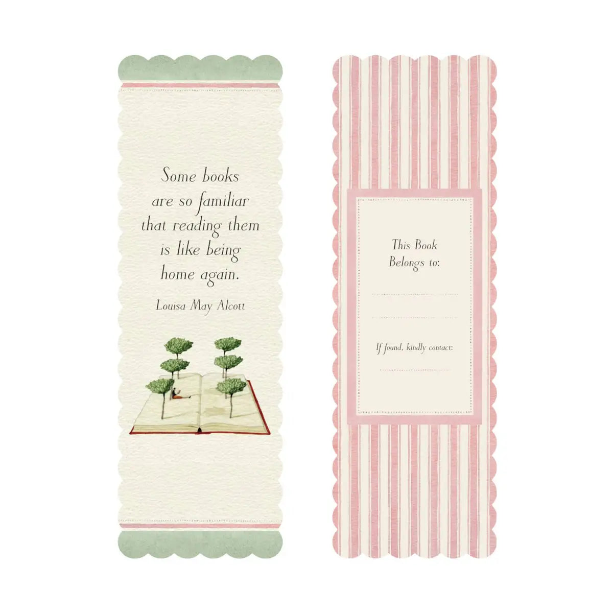 Bookmarks Set of 3 - Devoted Reader by Laura Stoddart - Hester & Cook - Stationery
