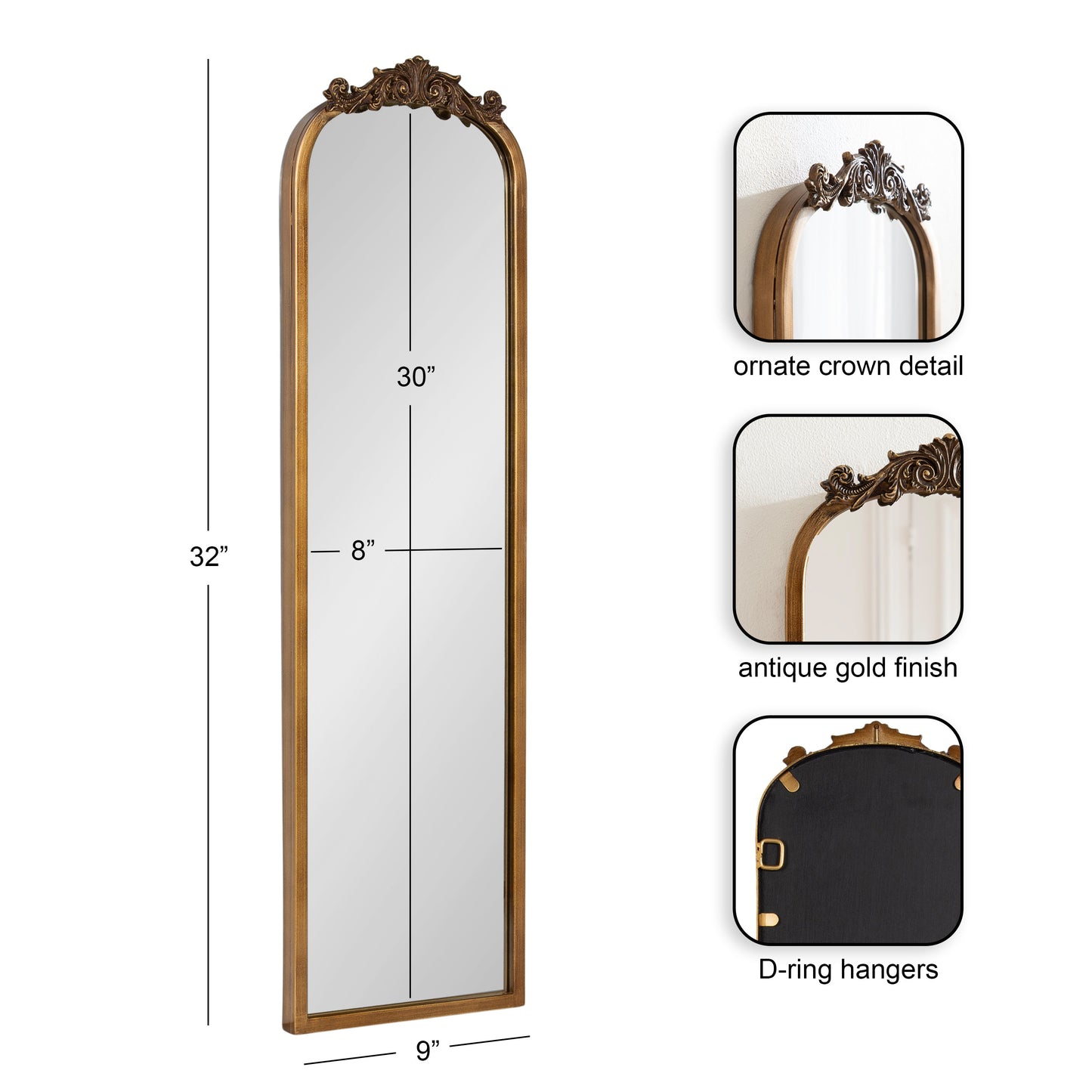 Arendahl Elegant Arch Mirror