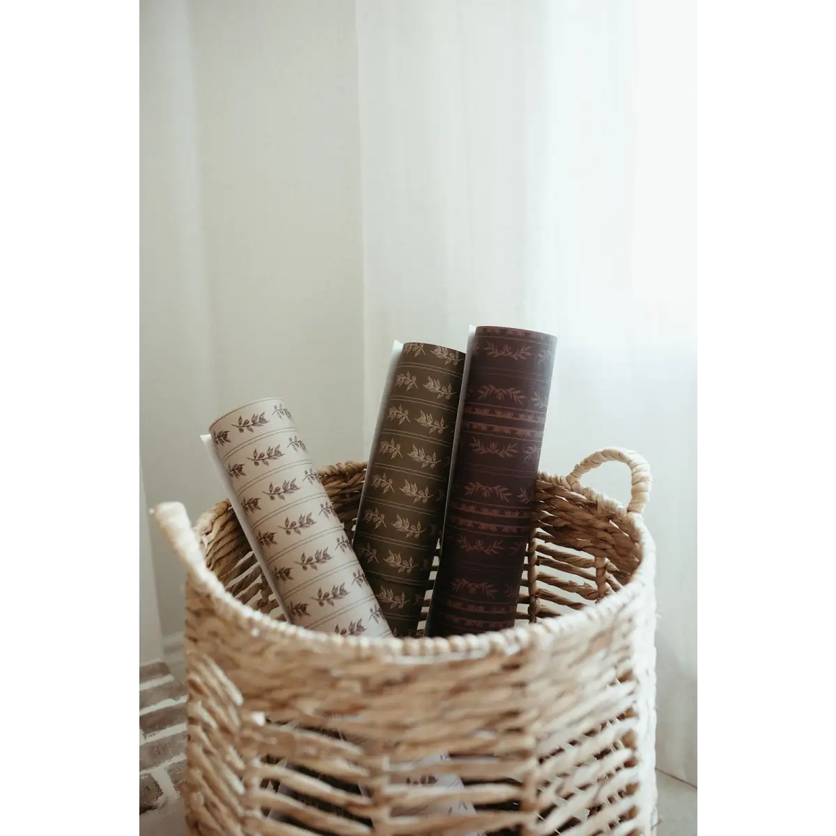 Dillon Wallpaper - Traditional Dark Stripe - by Thoroughfare Design - Loomwell Home Goods
