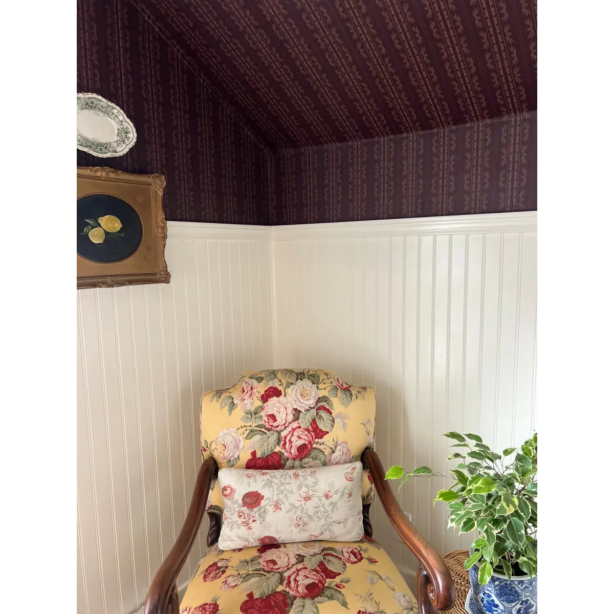 Dillon Wallpaper - Traditional Dark Stripe - by Thoroughfare Design - Loomwell Home Goods
