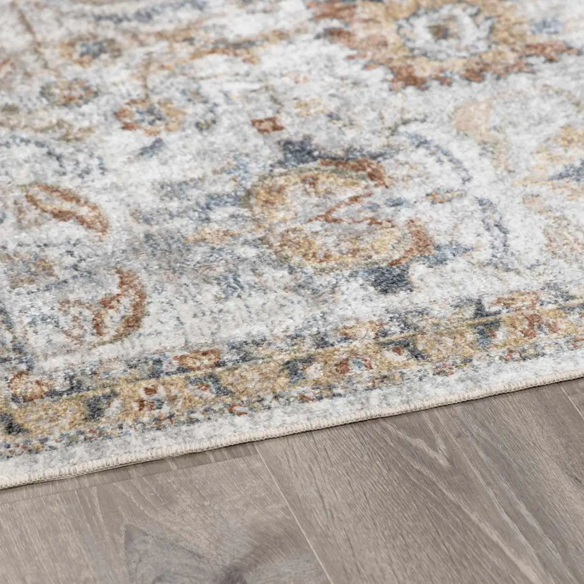 Dion Washable Floral Rug - Boutique Rugs