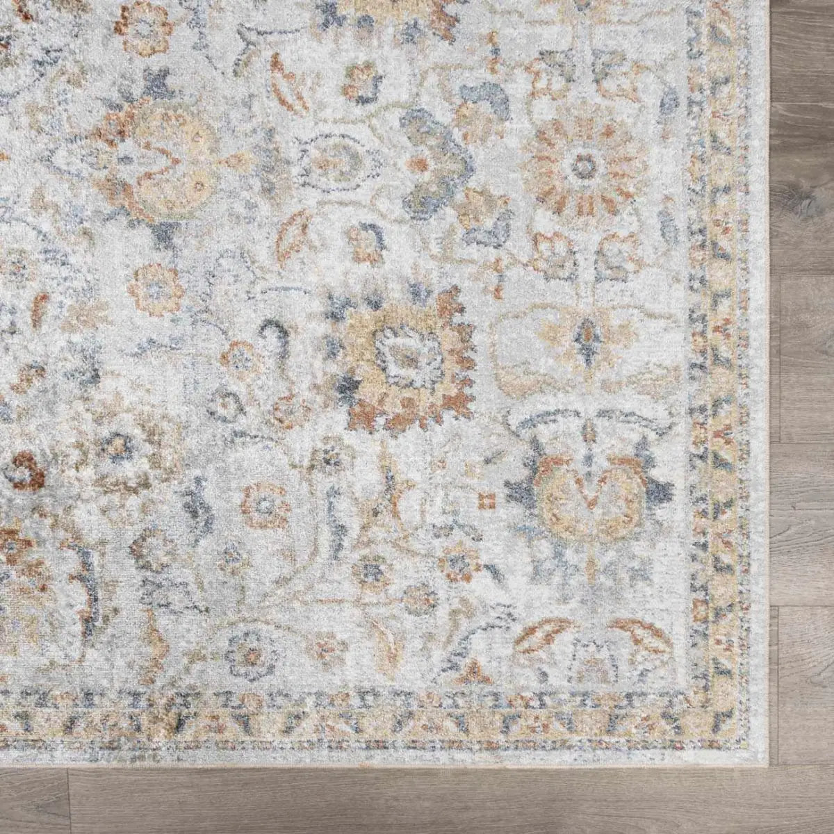 Dion Washable Floral Rug - Boutique Rugs