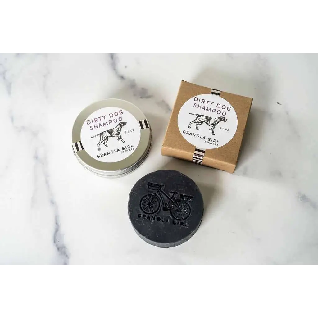 ’Dirty Dog’ Shampoo - All-Natural Solid Shampoo Bar - Granola Girl Skincare
