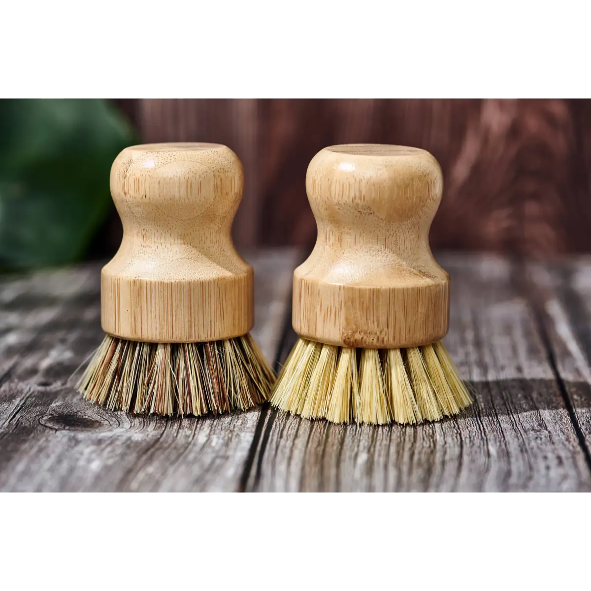Dish Scrub Brush - Bamboo - Desesh