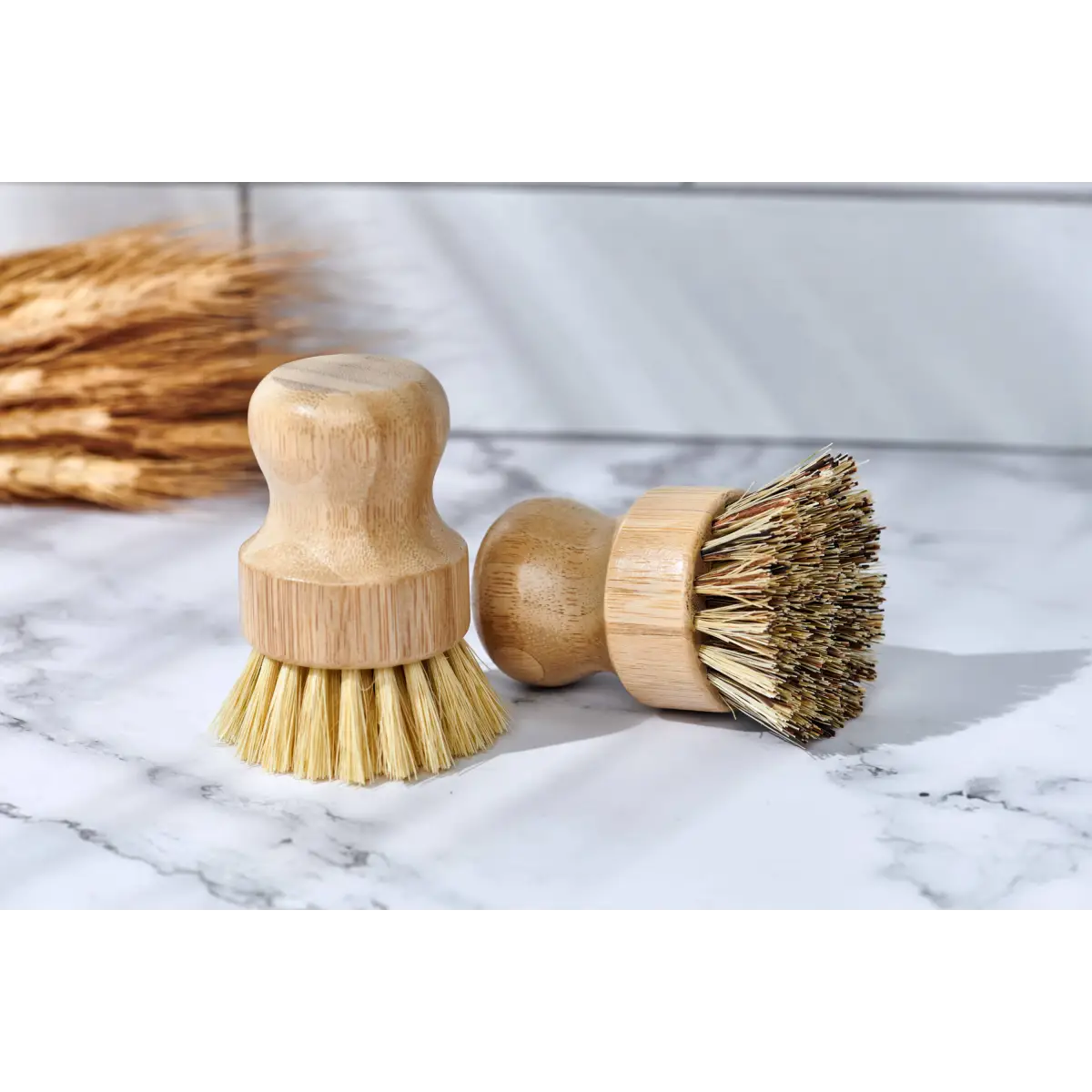 Dish Scrub Brush - Bamboo - Desesh