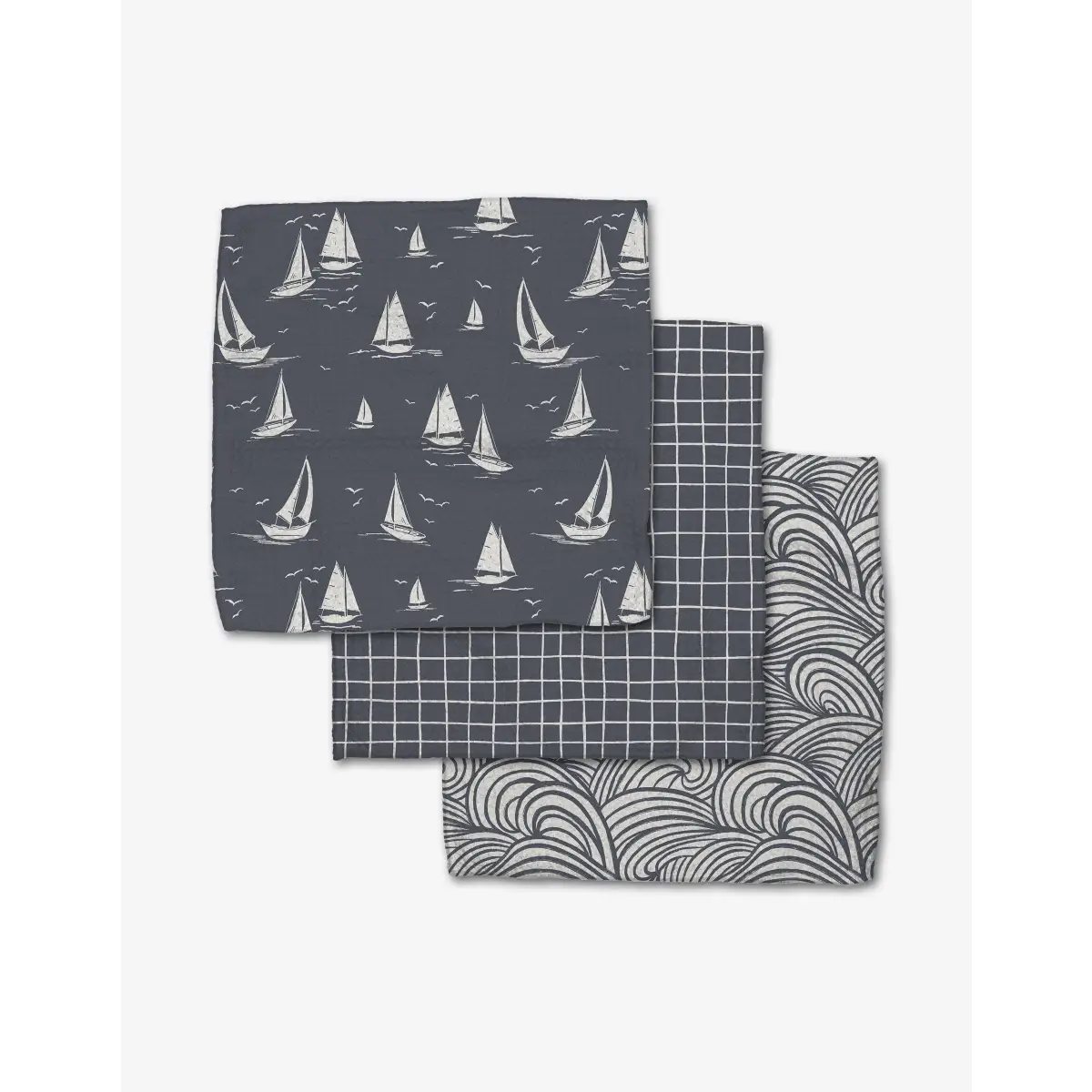 Dishcloth Set - Coastal Day - Geometry