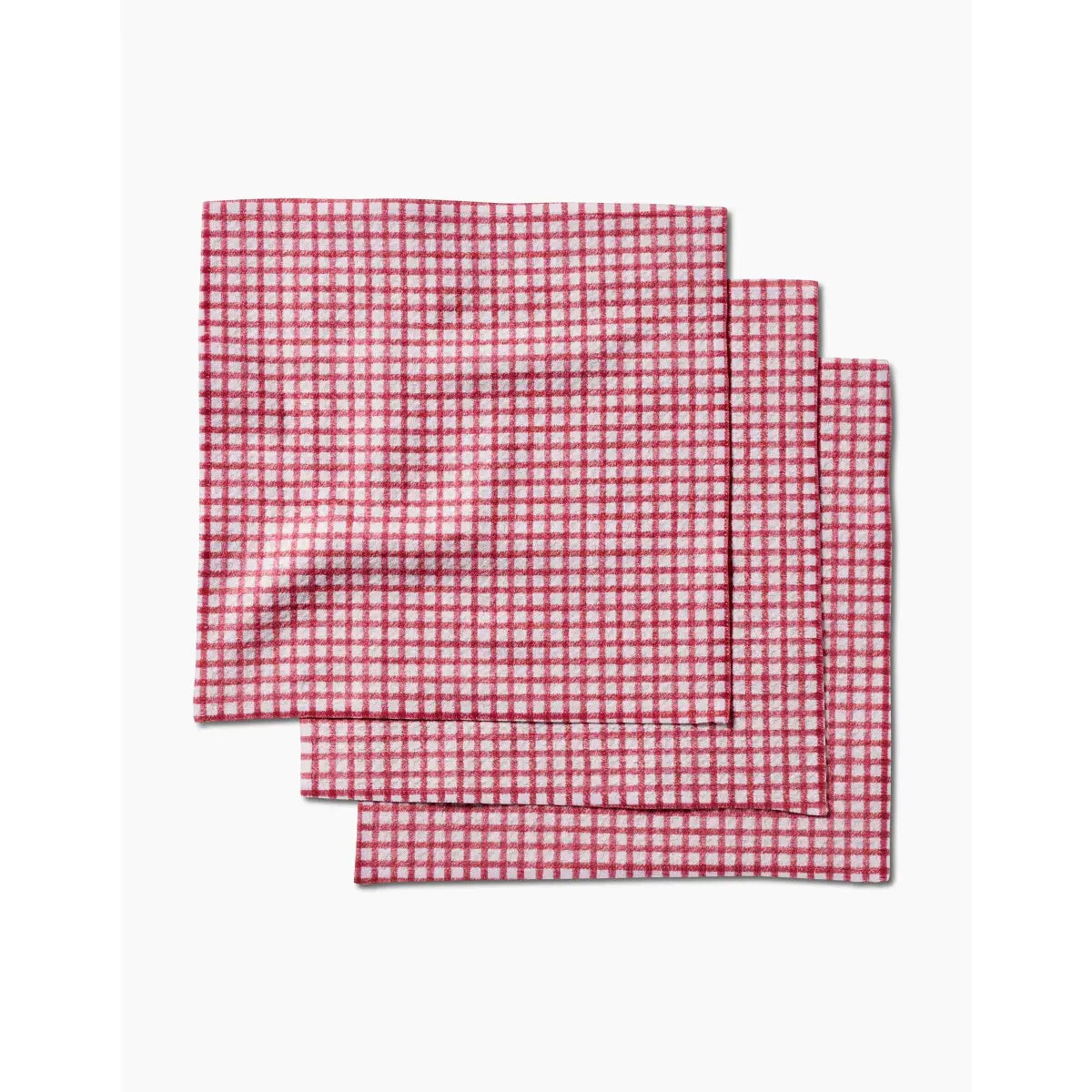 Dishcloth Set - Fireside Plaid - Geometry