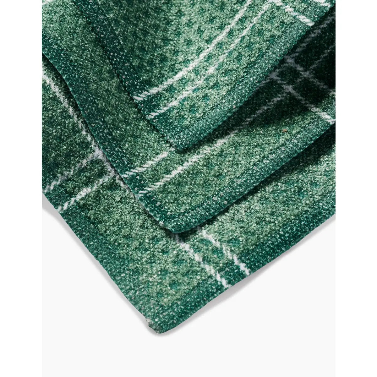 Dishcloth Set - Pine Forest Plaid - Geometry