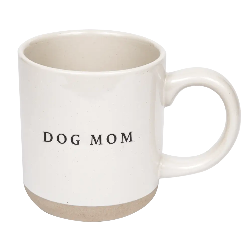 Dog Mom 14oz. Stoneware Coffee Mug - Sweet Water Decor