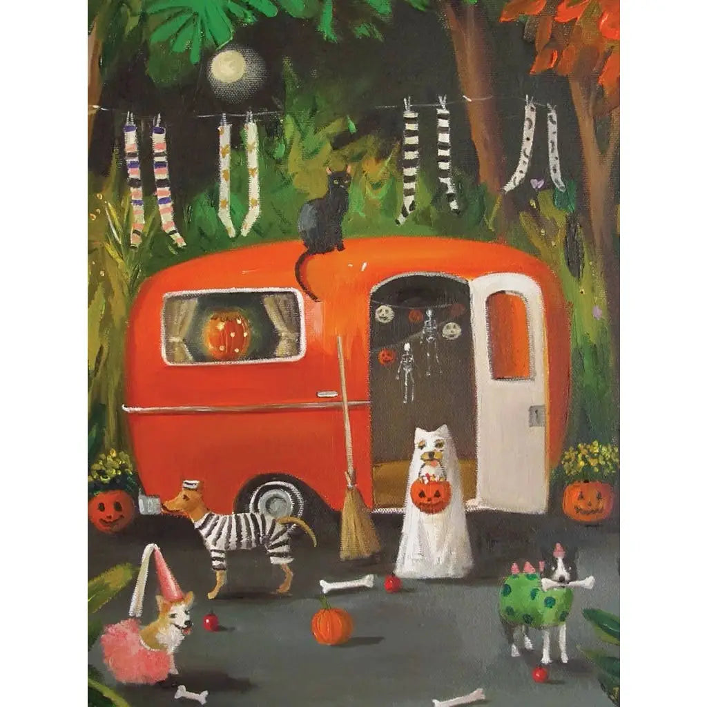 Jigsaw Puzzle - The Dogs of Halloween - 500 Piece - New York Puzzle Company