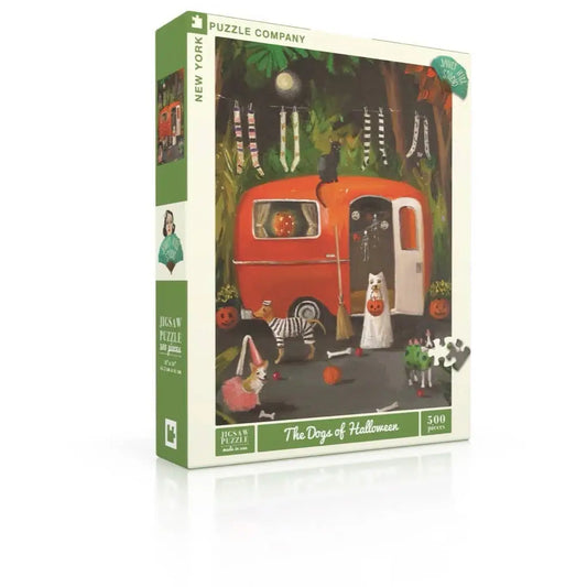 Jigsaw Puzzle - The Dogs of Halloween - 500 Piece - New York Puzzle Company