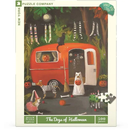 Jigsaw Puzzle - The Dogs of Halloween - 500 Piece - New York Puzzle Company