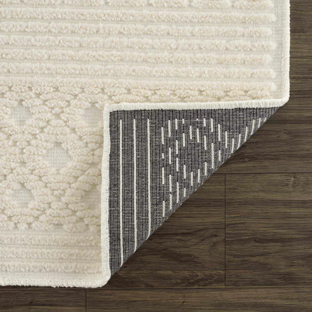 Drago White Washable Area Rug - Boutique Rugs