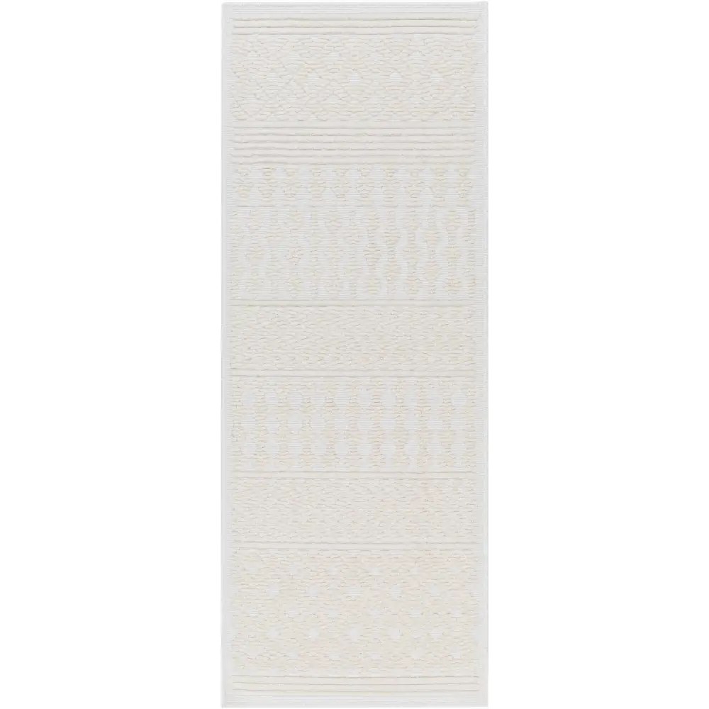 Drago White Washable Area Rug - Boutique Rugs