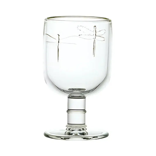 Dragonfly Wine Glass Set-6 - La Rochere NA