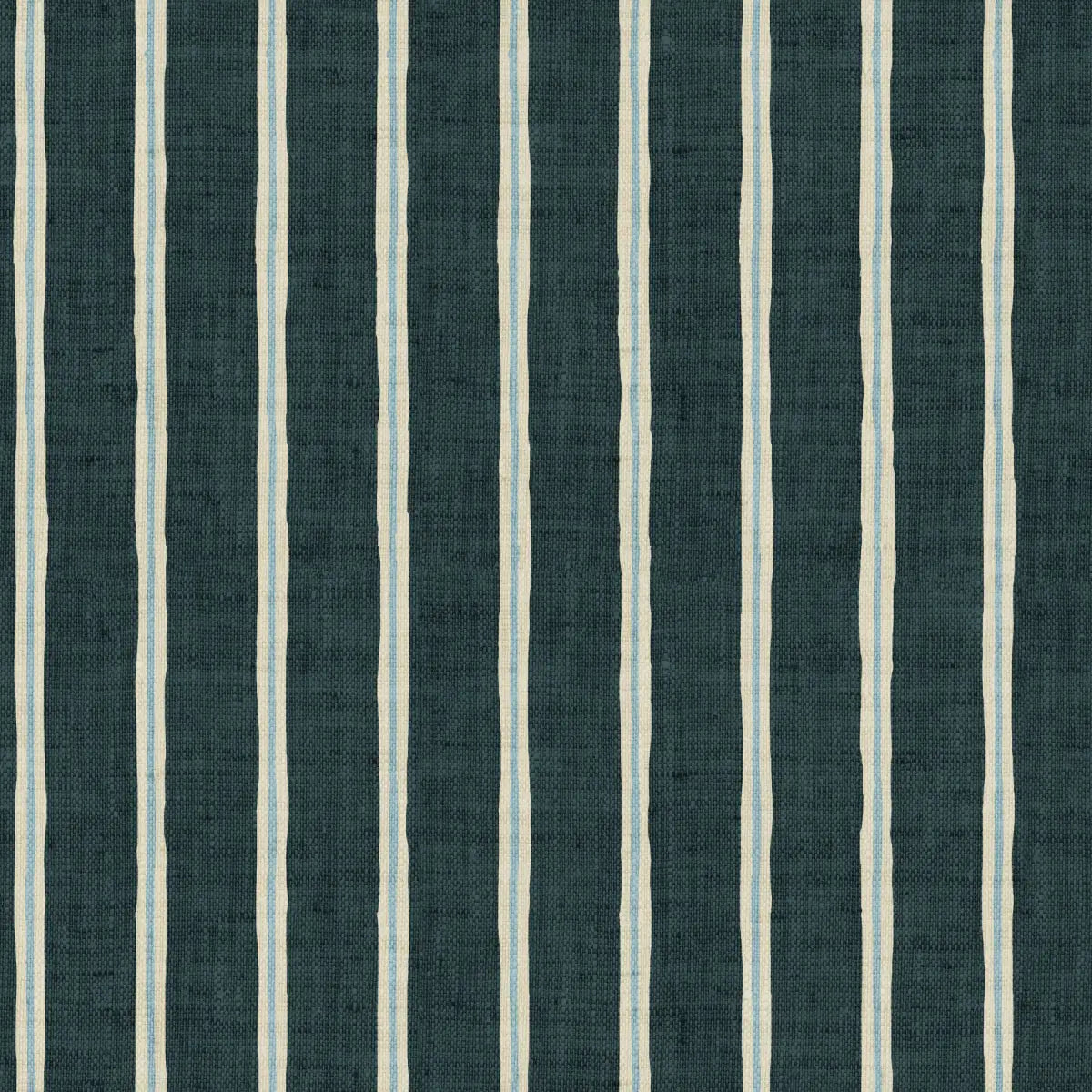 Drew Wallpaper - Bold Watercolor Stripe - Sample 1 foot by 1 foot / Blue - Loomwell Home Goods