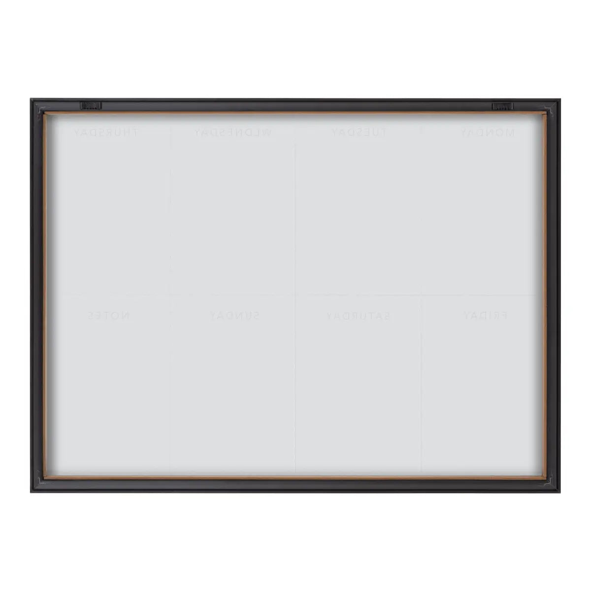 Dry Erase Board - This Week - Pink Framed Printed Glass - kateandlaurel