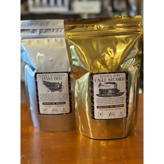 Dubuque Coffee - Alton Piasa Bird or Eagle Steamer - Gateway DSA