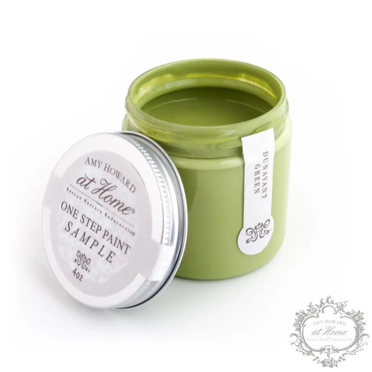 Dunavant Green - One Step Paint - 4oz Sample - Amy Howard At Home