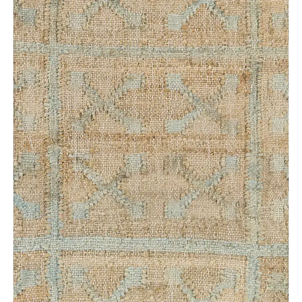 Dusty Sage Fringed Jute Carpet - Boutique Rugs