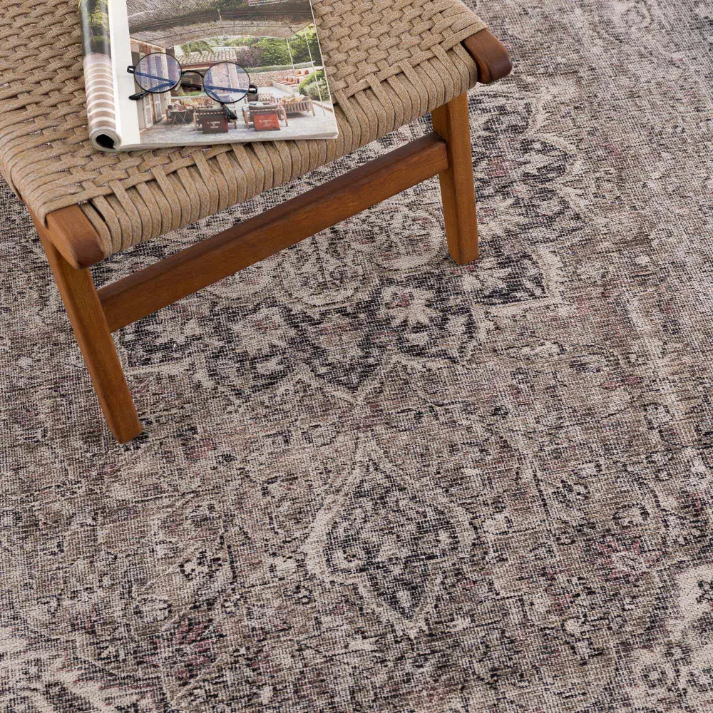 Dusty Sage Washable Persian Rug - Boutique Rugs