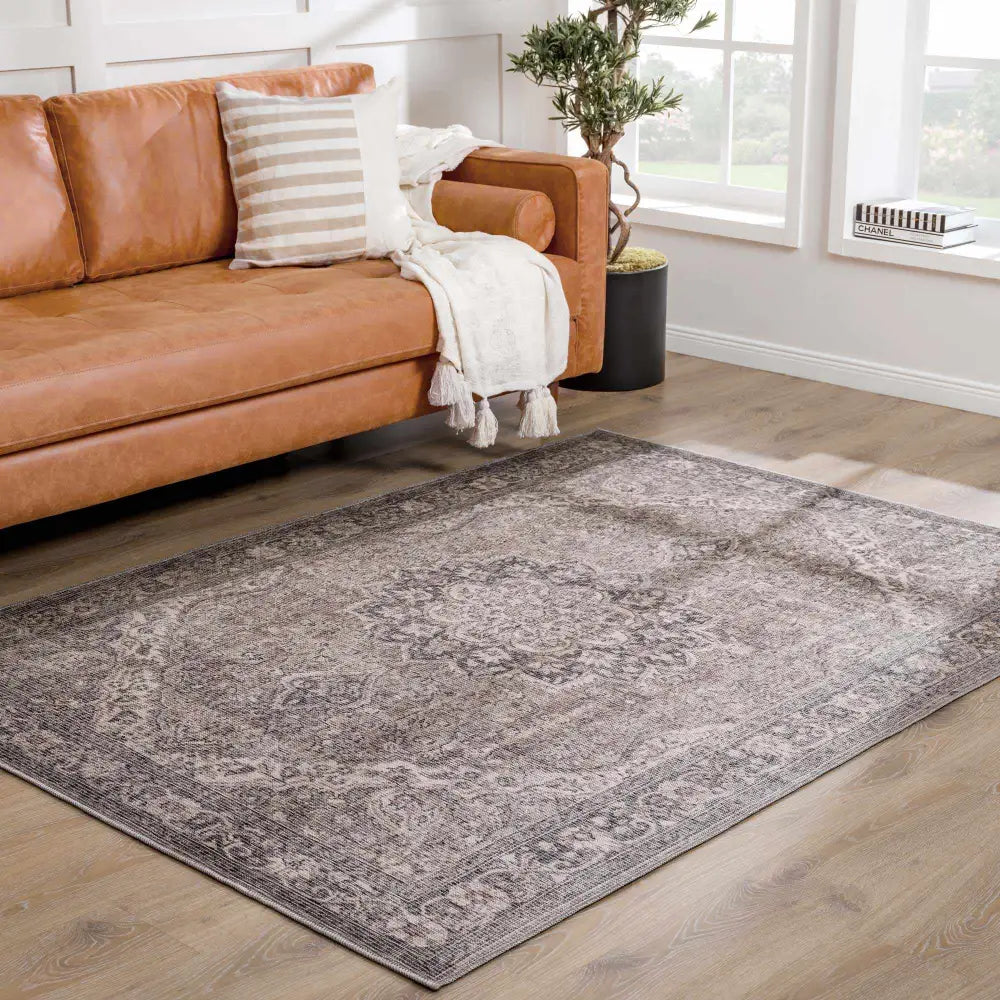 Dusty Sage Washable Persian Rug - Boutique Rugs