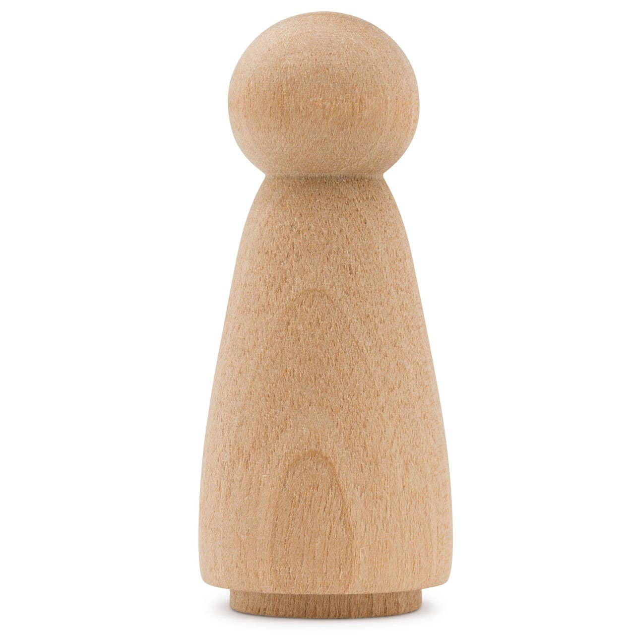 Wood Peg Doll, 1-3/4"