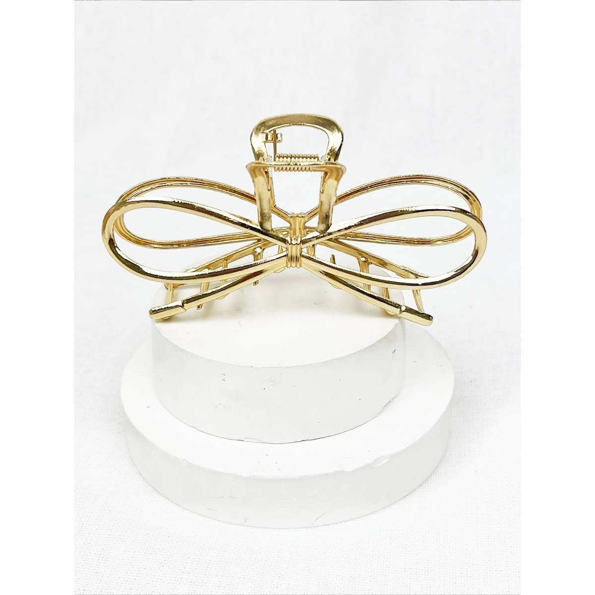 Metal Bow Shape Hair Claw Clip
