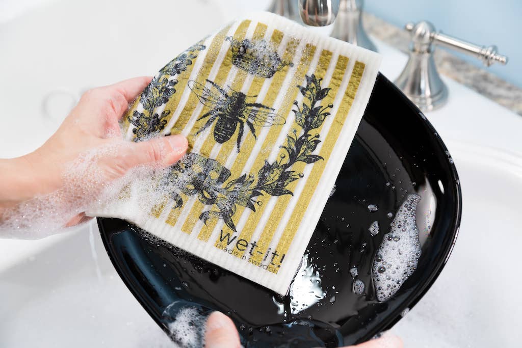 Swedish Dish Cloth - French Bee - Wet-it!