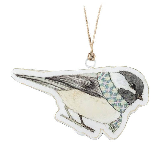 Chickadee Ornament - 5’’L - Abbott