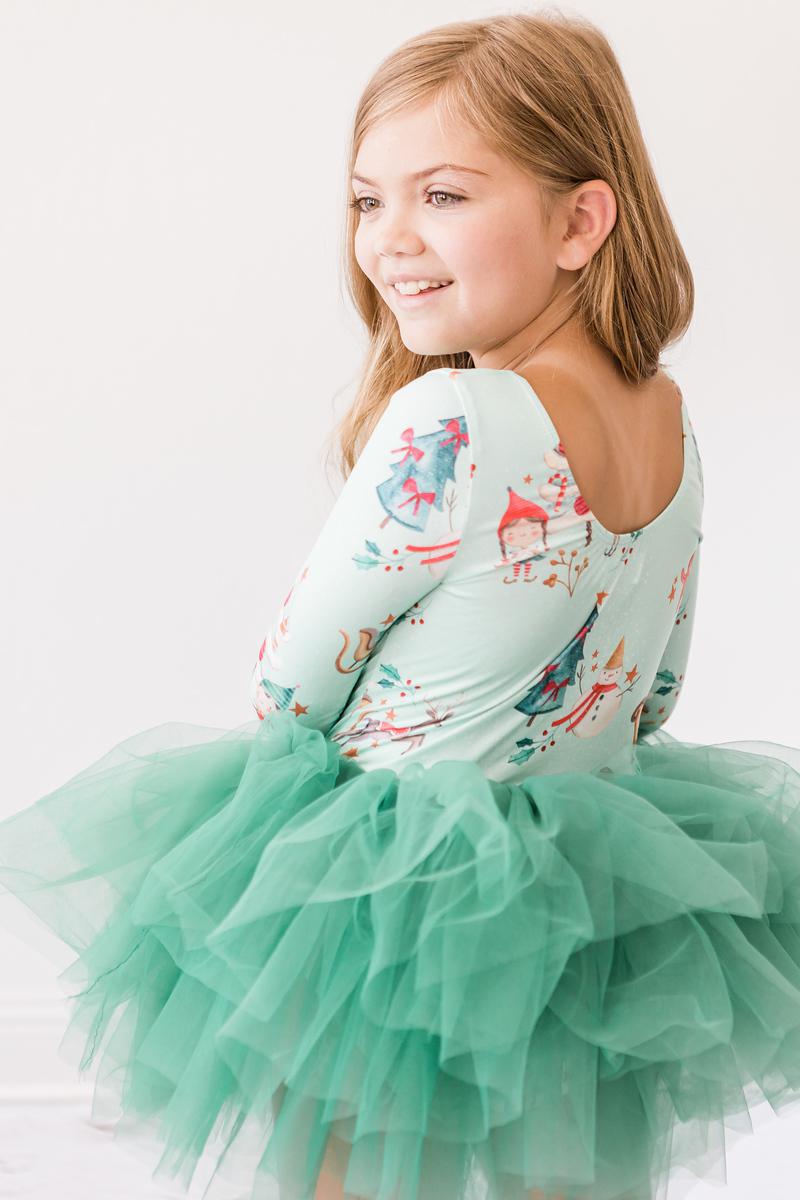 Believe in Your Elf 3/4 Tutu Leotard - Mila & Rose ®