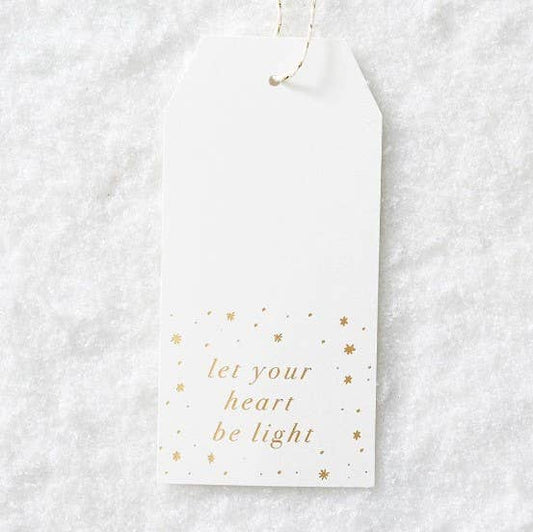 Let Your Heart Be Light Gift Tags