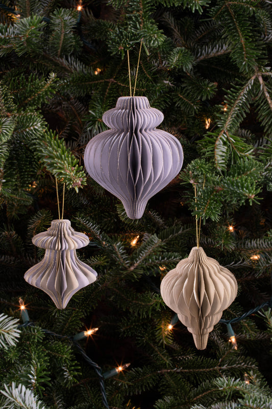 Honeycomb Christmas Ornament or Snowflake - Ornament - Your Heart’s Content