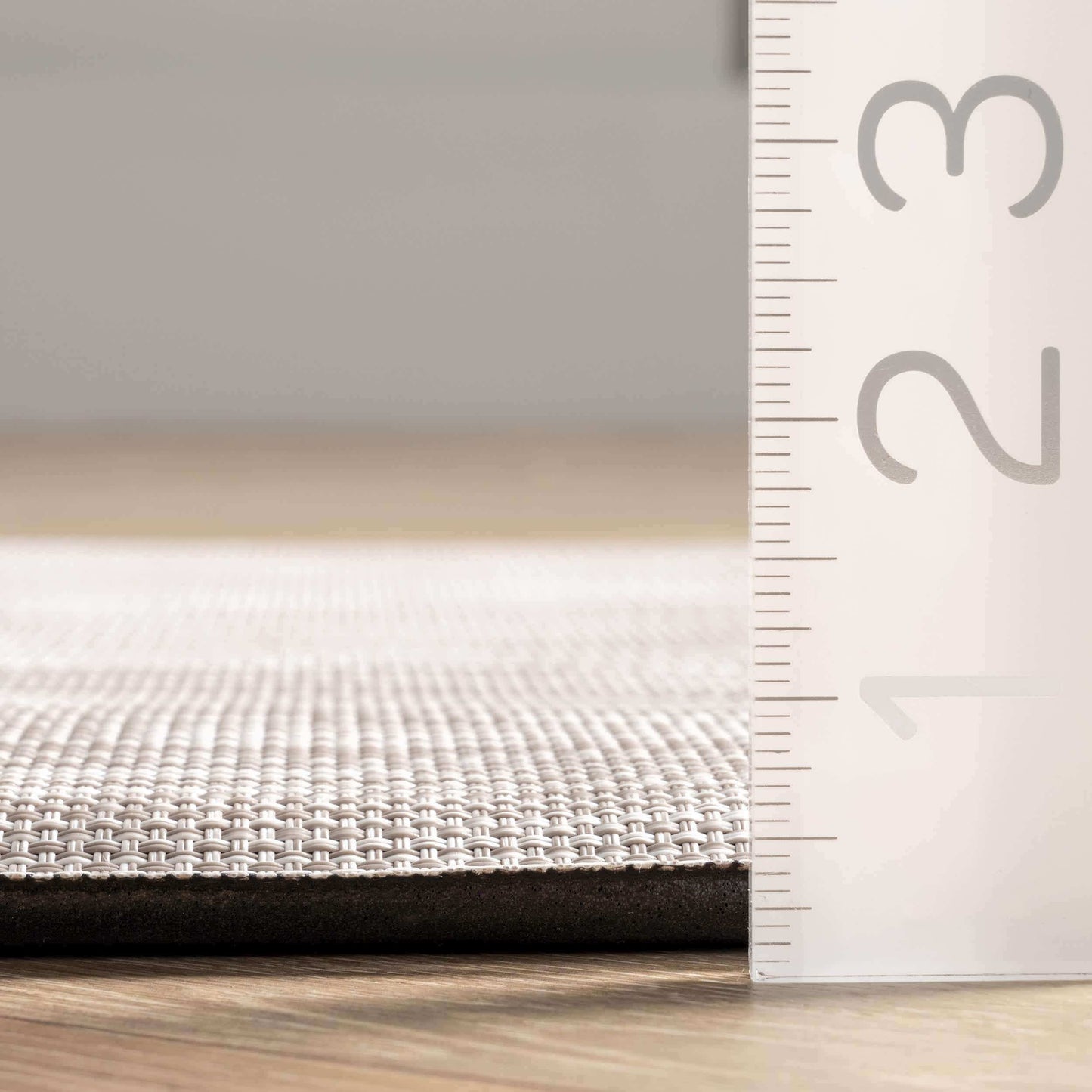 Gray Linen Look Anti-Fatigue Mat